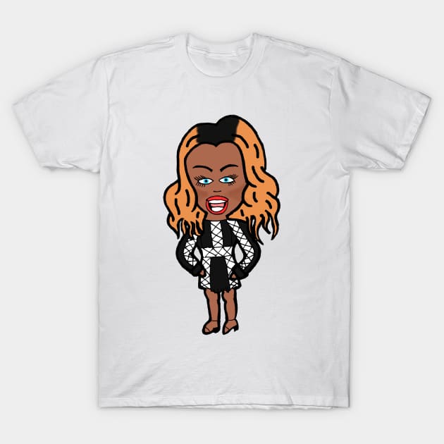 Akeria Chanel Davenport - Junglhouse Chibi T-Shirt by Brian K